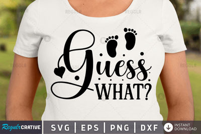 Guess what SVG SVG Regulrcrative 