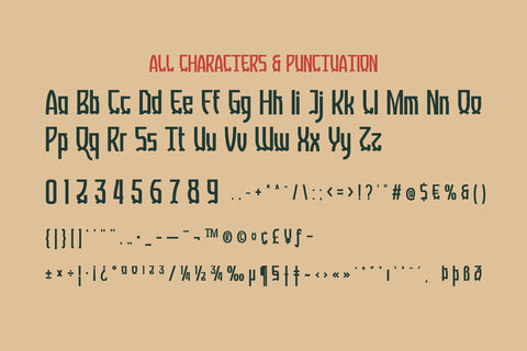 Gueton – Retro Condensed Font Font twinletter 