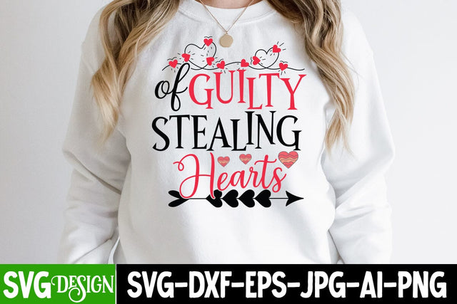 Guilty of Stealing Hearts SVG Cut File , Guilty of Stealing Hearts SVG Design SVG BlackCatsMedia 