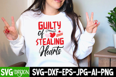 Guilty Of Stealing Hearts SVG Cut File SVG BlackCatsMedia 