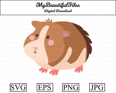 guinea pig - animal SVG MyBeautifulFiles 