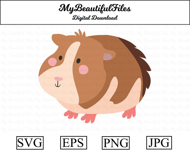 guinea pig - animal SVG MyBeautifulFiles 