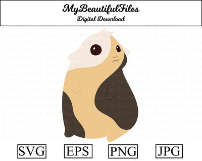 Guinea Pig - Animal SVG MyBeautifulFiles 
