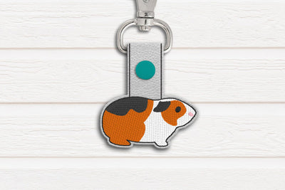 Guinea Pig ITH Key Fob Applique Embroidery Embroidery/Applique DESIGNS Risa Rocks It 