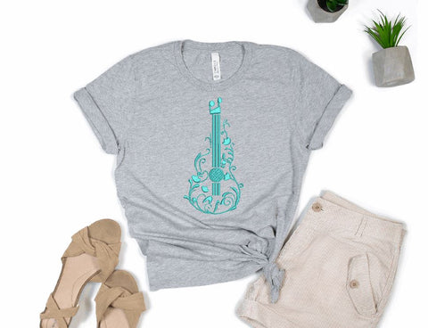 Guitar Machine Embroidery Design Embroidery/Applique DESIGNS Angie 