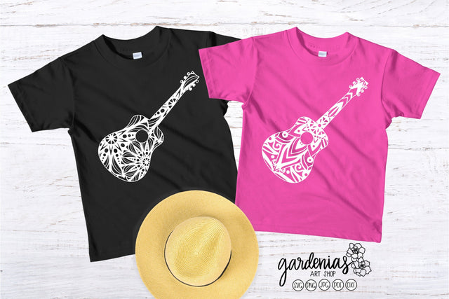 Guitar Mandalas SVG Gardenias Art Shop 