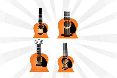 Guitar Music Note collection Svg SVG Johan Ru designs 