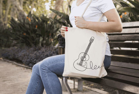 Guitar One line Machine Embroidery Design Embroidery/Applique DESIGNS Canada Embroidery 