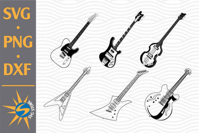 Guitar SVG, PNG, DXF Digital Files Include SVG SVGStoreShop 