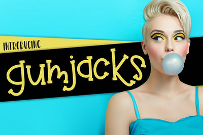 Gumjacks Font Kitaleigh 