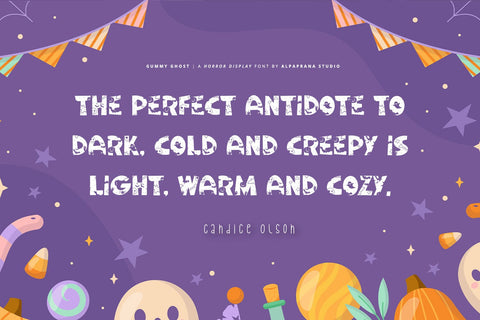 Gummy Ghost - Display Font Font Alpaprana Studio 