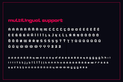 Gunec | Futuristic Font Font twinletter 