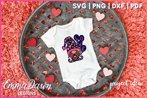 Gus the Gnome SVG | Love Gnome SVG SVG Emma Dawn Designs 