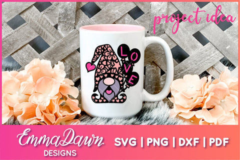 Gus the Gnome SVG | Love Gnome SVG SVG Emma Dawn Designs 