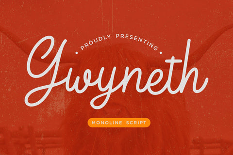Gwyneth Monoline Script Font Creatype Studio 