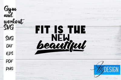 Gym and Workout SVG | Gym Quotes SVG | Workout Quotes SVG SVG Fly Design 