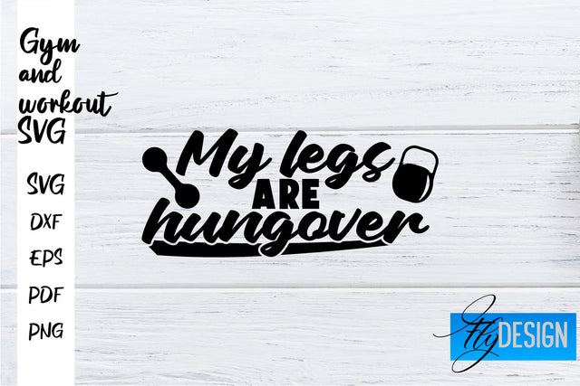 Gym and Workout SVG | Gym Quotes SVG | Workout Quotes SVG SVG Fly Design 