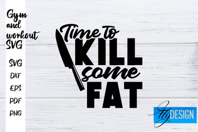 Gym and Workout SVG | Gym Quotes SVG | Workout Quotes SVG SVG Fly Design 