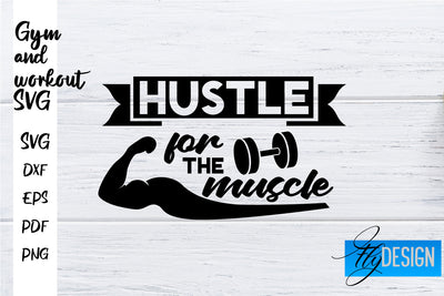 Gym and Workout SVG | Gym Quotes SVG | Workout Quotes SVG SVG Fly Design 