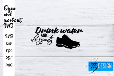 Gym and Workout SVG | Gym Quotes SVG | Workout Quotes SVG SVG Fly Design 