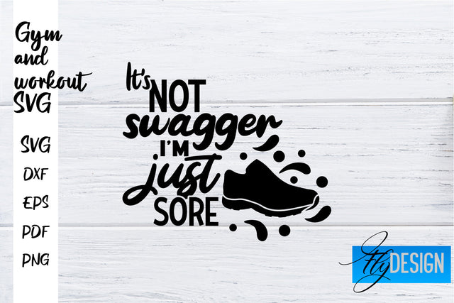 Gym and Workout SVG | Gym Quotes SVG | Workout Quotes SVG SVG Fly Design 