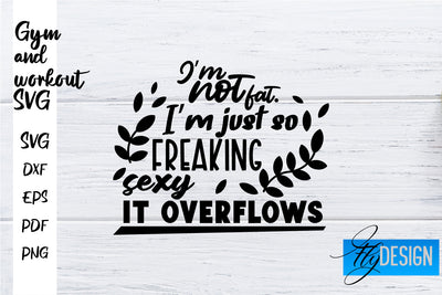 Gym and Workout SVG | Gym Quotes SVG | Workout Quotes SVG SVG Fly Design 
