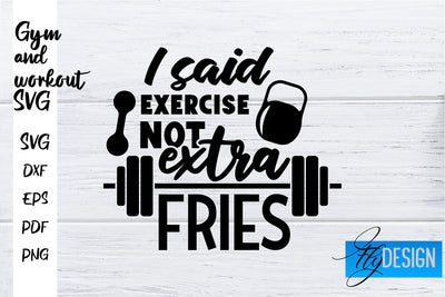 Gym and Workout SVG | Gym Quotes SVG | Workout Quotes SVG SVG Fly Design 