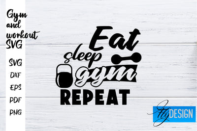 Gym and Workout SVG | Gym Quotes SVG | Workout Quotes SVG SVG Fly Design 