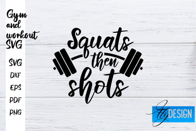 Gym and Workout SVG | Gym Quotes SVG | Workout Quotes SVG SVG Fly Design 