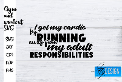 Gym and Workout SVG | Gym Quotes SVG | Workout Quotes SVG SVG Fly Design 