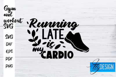 Gym and Workout SVG | Gym Quotes SVG | Workout Quotes SVG SVG Fly Design 