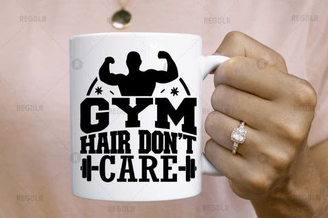 Gym hair don't care SVG SVG Regulrcrative 