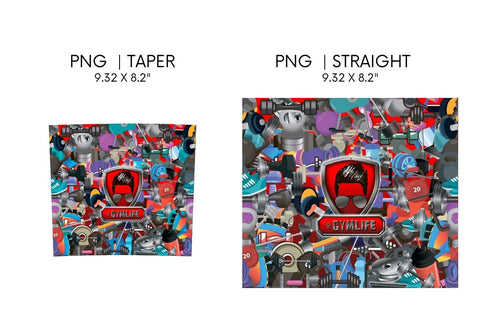 Gym Man Tumbler Sublimation Sublimation SvgOcean 