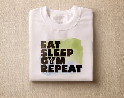 Gym Sublimation Designs Bundle, 6 Gym Quotes PNG Files, Gym Sayings PNG, Live Love Lift PNG, Cardio Is Hardio PNG, Eat Sleep Gym Repeat PNG Sublimation HappyDesignStudio 