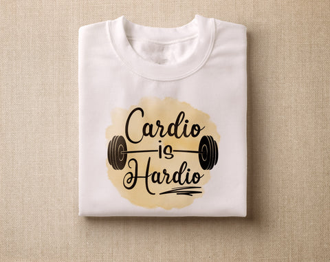 Gym Sublimation Designs Bundle, 6 Gym Quotes PNG Files, Gym Sayings PNG, Live Love Lift PNG, Cardio Is Hardio PNG, Eat Sleep Gym Repeat PNG Sublimation HappyDesignStudio 