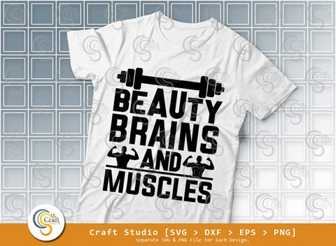 Gym SVG Bundle, Fitness Svg, Workout Svg, Bodybuilding Svg, Gym Quotes, Gym Cutting File SVG ETC Craft 