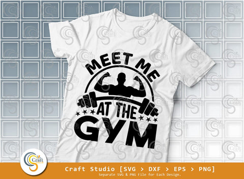 Gym SVG Bundle, Fitness Svg, Workout Svg, Bodybuilding Svg, Gym Quotes, Gym Cutting File SVG ETC Craft 