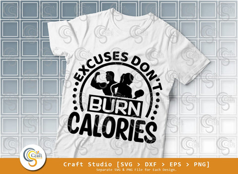 Gym SVG Bundle, Fitness Svg, Workout Svg, Bodybuilding Svg, Gym Quotes, Gym Cutting File SVG ETC Craft 