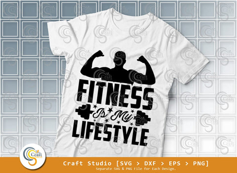 Gym SVG Bundle, Fitness Svg, Workout Svg, Bodybuilding Svg, Gym Quotes, Gym Cutting File SVG ETC Craft 