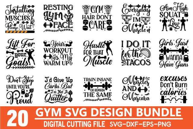 Gym svg design bundle SVG sk.swapon Roy 