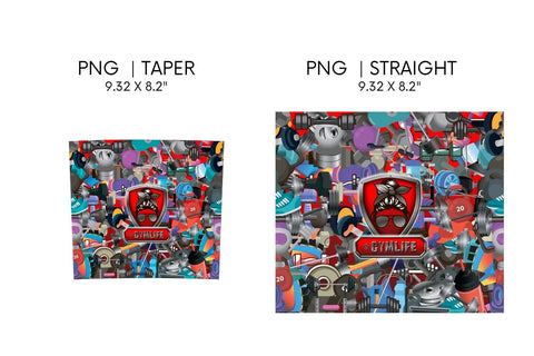 Gym Woman Tumbler Sublimation Sublimation SvgOcean 