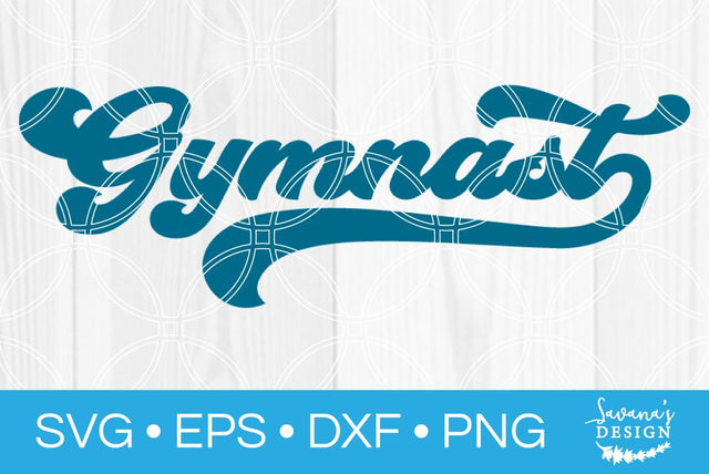 Gymnast SVG SavanasDesign 