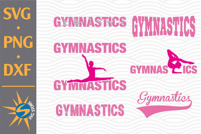 Gymnastic Bundle SVG, PNG, DXF Digital Files Include SVG SVGStoreShop 