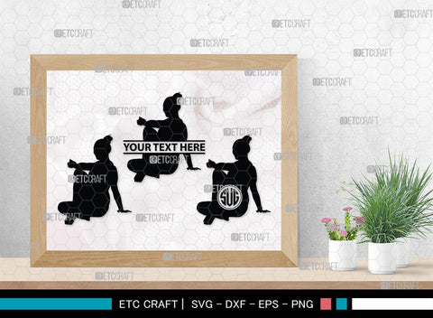 Gymnastic monogram, Gymnastic Silhouette, Gymnastics SVG, Gymnast Svg, Sports svg, Tumbling Svg, SB00119 SVG ETC Craft 