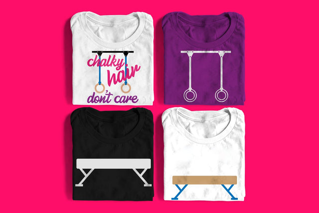 Gymnastics Equipment SVG Designed by Geeks 