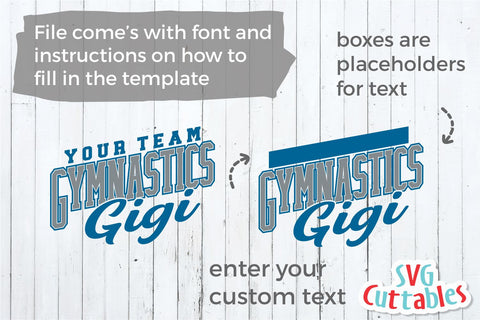 Gymnastics Gigi svg - Gymnastics Cut File - Gymnastics Template 0038 - svg - eps - dxf - Silhouette - Cricut Cut File - Digital Download SVG Svg Cuttables 