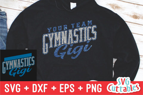Gymnastics Gigi svg - Gymnastics Cut File - Gymnastics Template 0038 - svg - eps - dxf - Silhouette - Cricut Cut File - Digital Download SVG Svg Cuttables 
