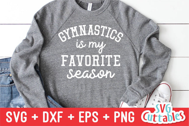 Gymnastics Is My Favorite Season Svg Cuttables 