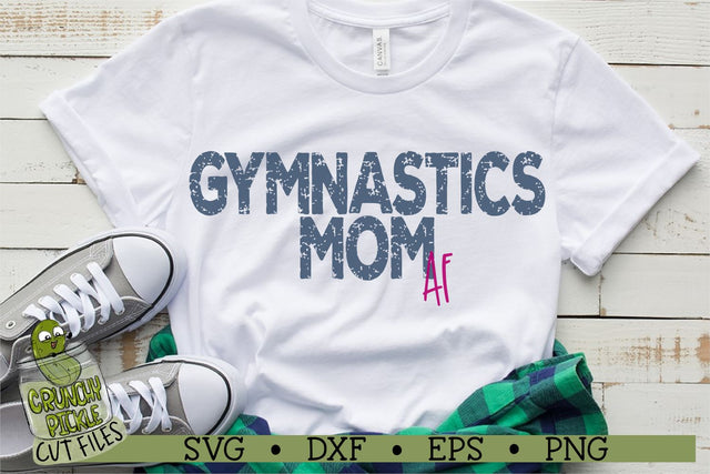Gymnastics Mom AF SVG Crunchy Pickle 