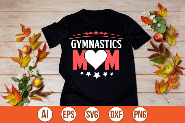 gymnastics mom t-shirt design SVG shah alam 